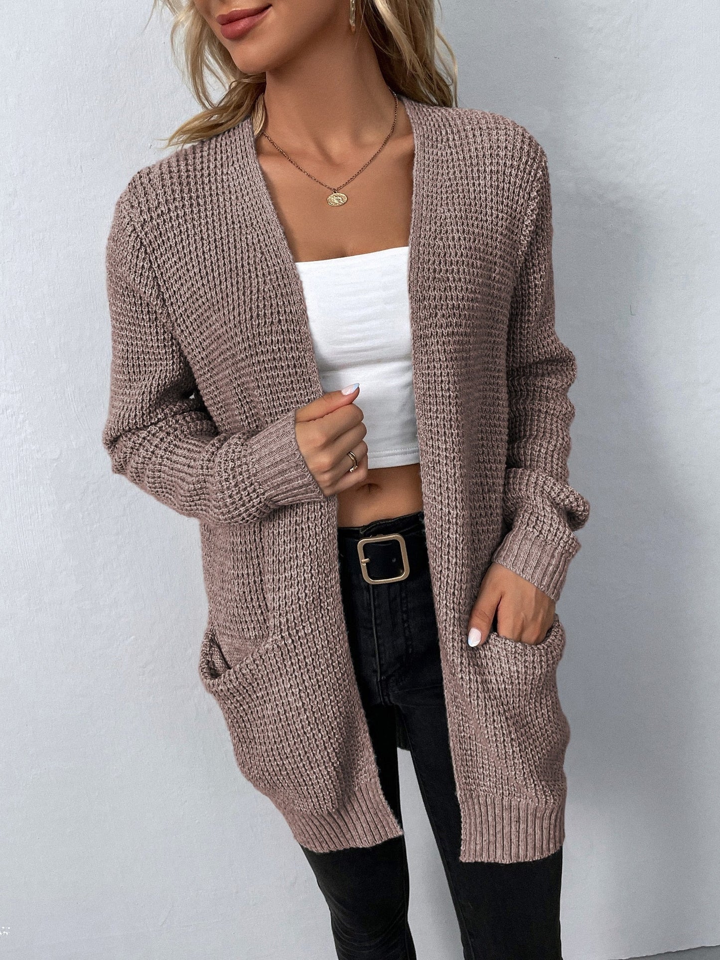 Nanna™ | Hyggelig strikcardigan