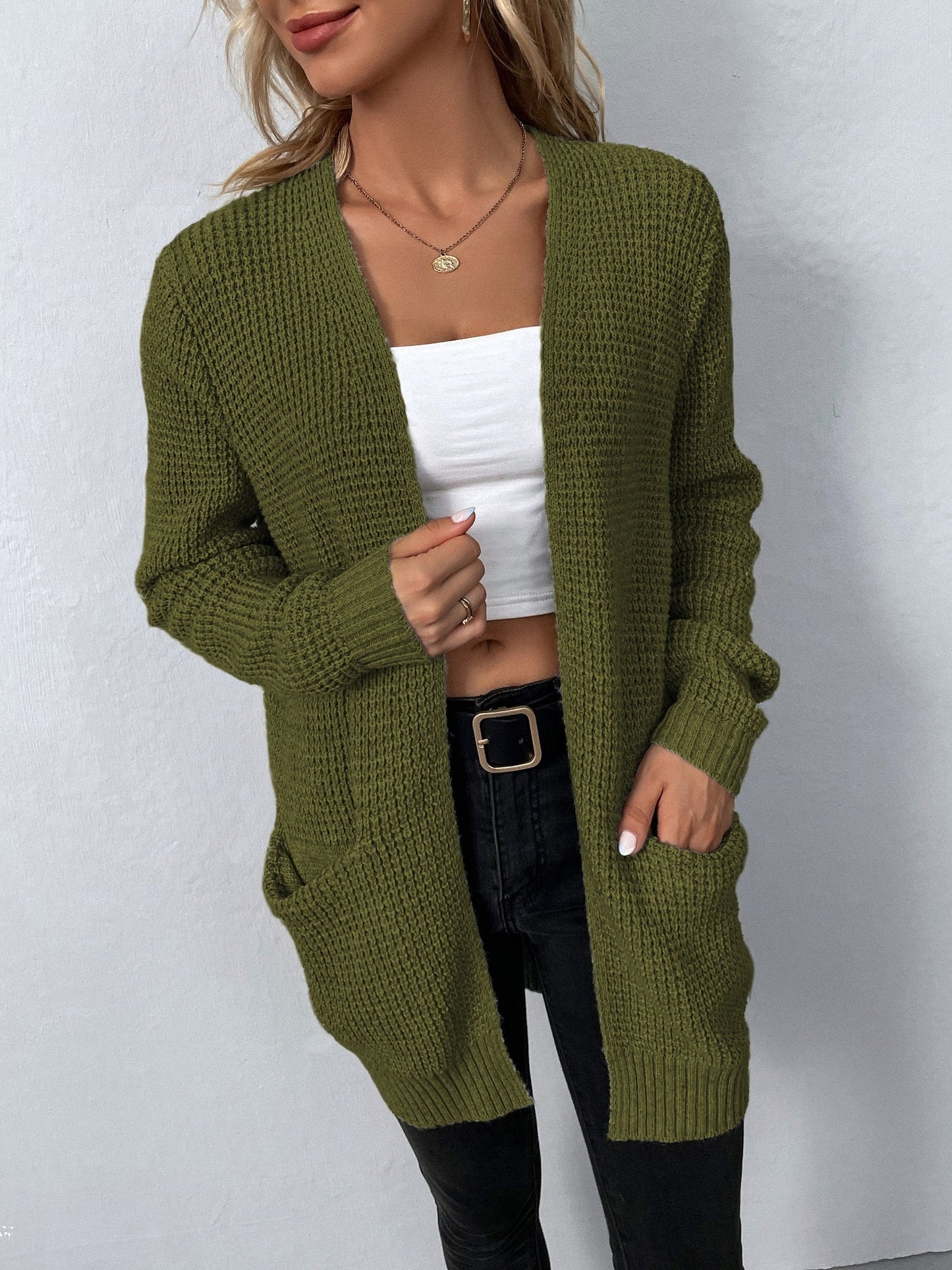 Nanna™ | Hyggelig strikcardigan