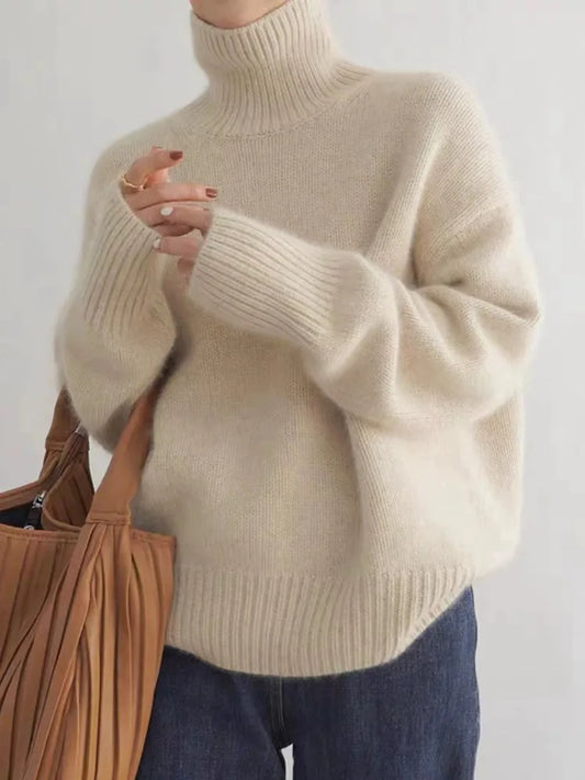 Mille | Tidløs Rullekrave Sweater