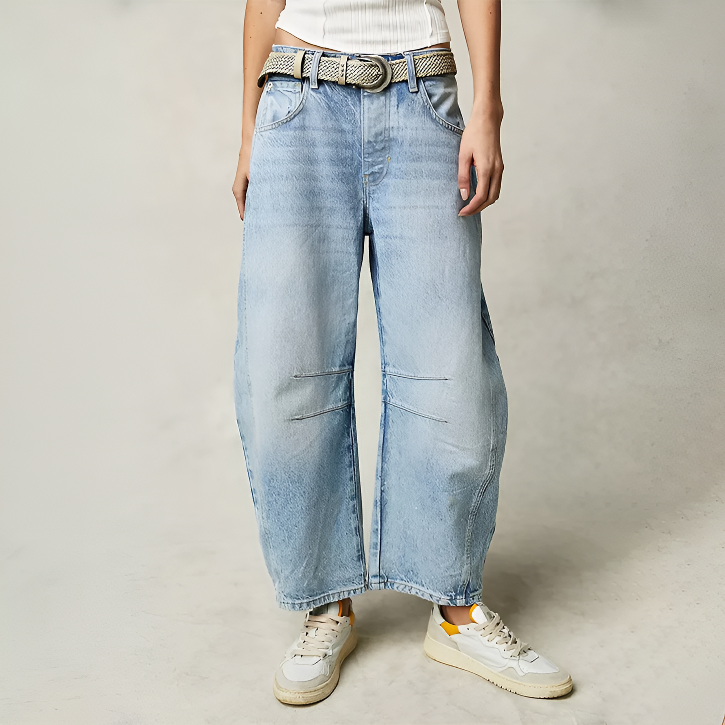 Maiken™ | Wide-Leg Jeans til en Unik Stil