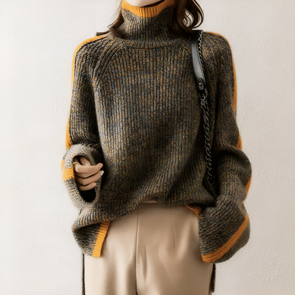 Pernille | Stilfuld rullekravepullover