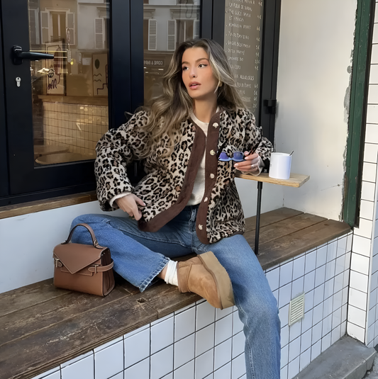 Eva™ | Trendy Leopard Cardigan